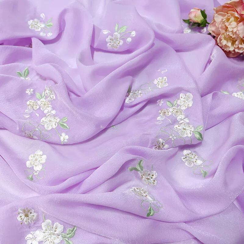 1m Flower Pear Blossoms Cloth  - Sewing Batik Fabric recension och pris