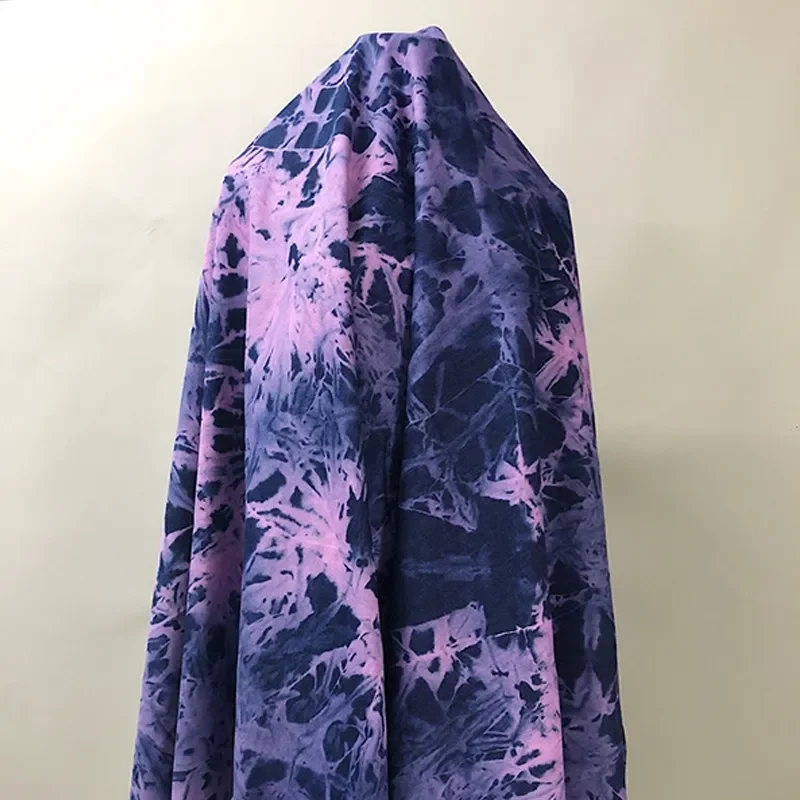50X170CM Washed Tie-Dyed Denim - Sewing Batik Fabric recension och pris