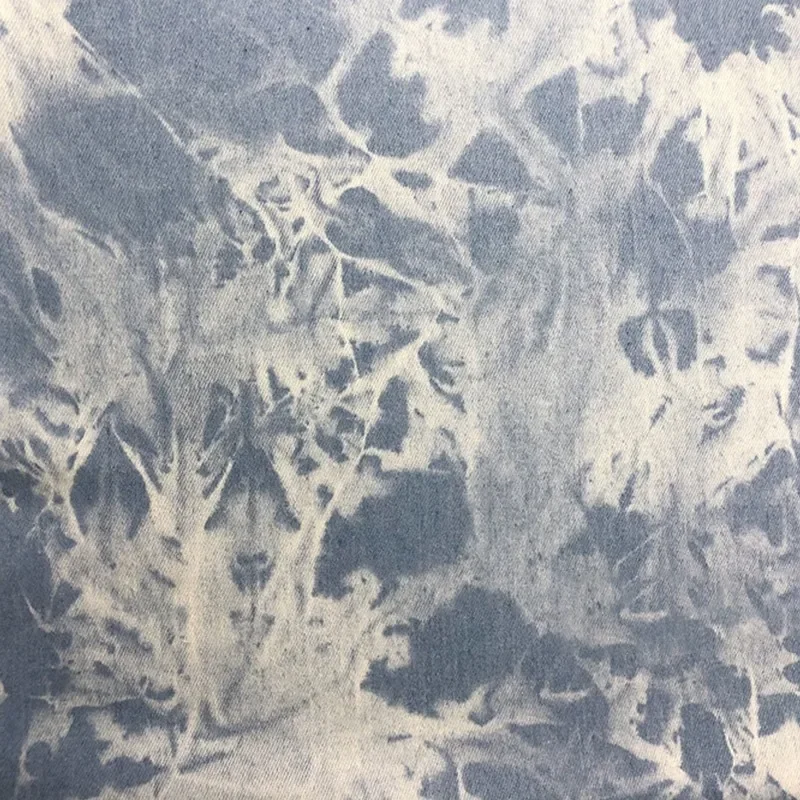 50X170CM Washed Tie-Dyed Denim - Sewing Batik Fabric recension och pris