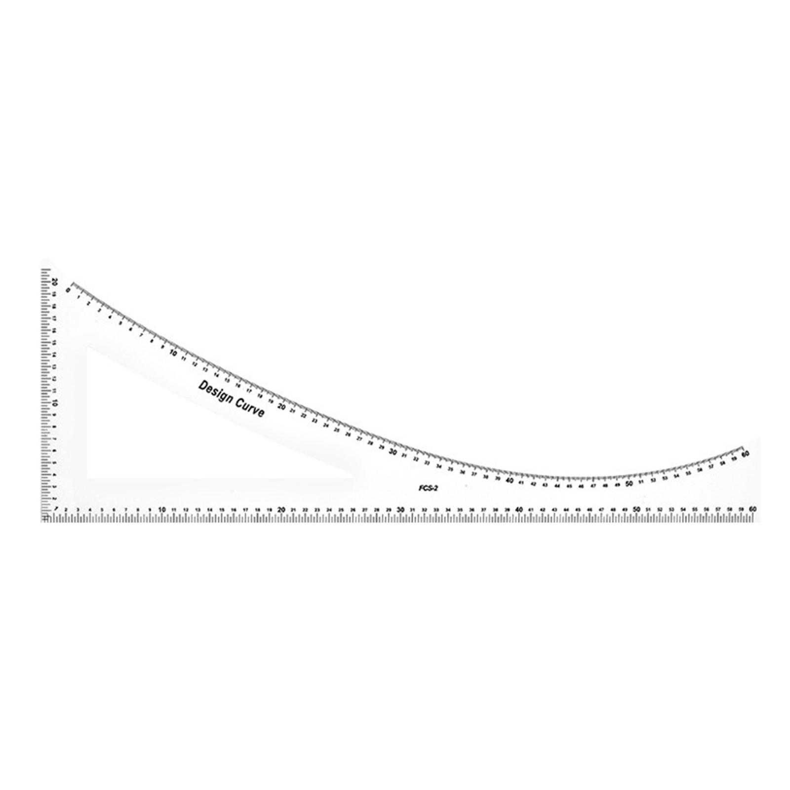 French Curve Ruler Measure Pat - Sewing Gauge Ruler recension och pris