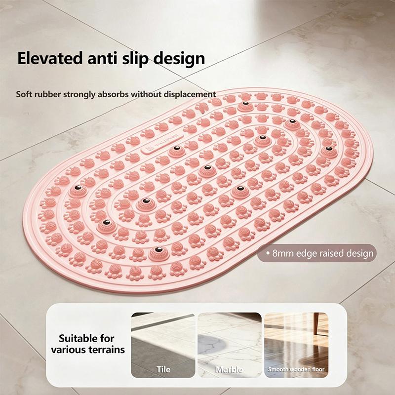 Non-Slip Acupressure Foot Mass - Gripper Foot Walking recension och pris