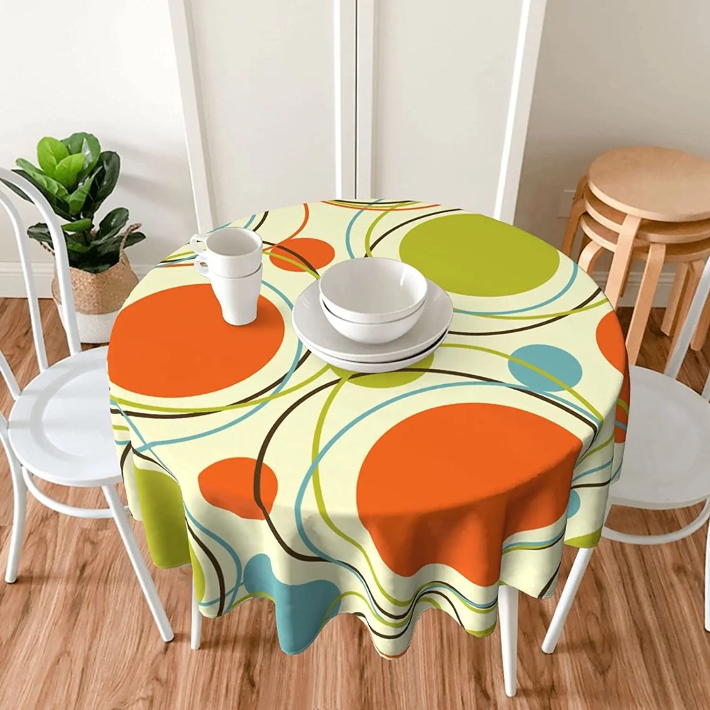 Table Cloth Colorful 1950s Ret - Century Textile & Sewing Supply Avenue C North Saskatoon Sk recension och pris